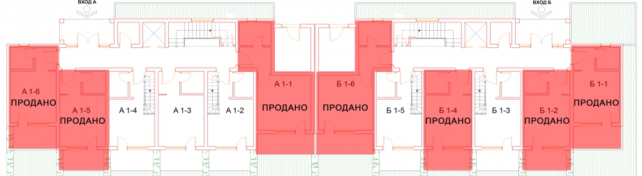 План первого этажа комплекса Антик Палас